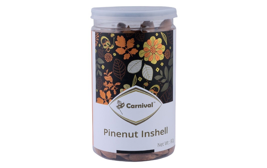 Carnival Pinenut Inshell    Plastic Jar  80 grams